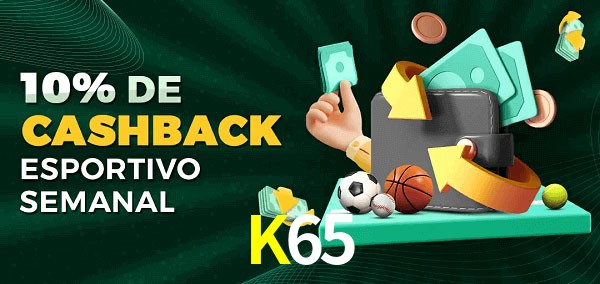 10% de bônus de cashback na K65